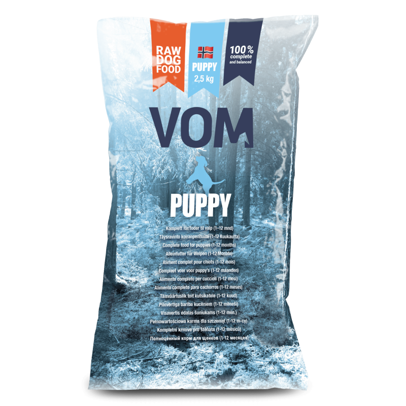 VOM Puppy, pulla suurpakkaus 2.5kg