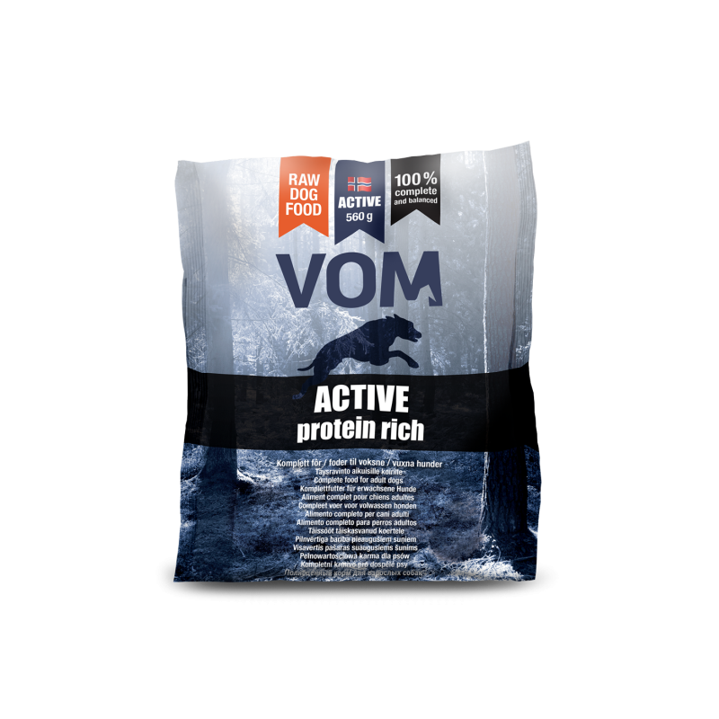 VOM Active Proteiini pulla pakkaus 15x560g