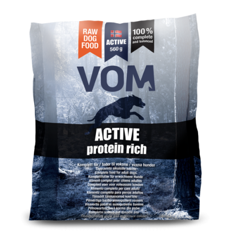 VOM Active Proteiini pulla pakkaus 15x560g